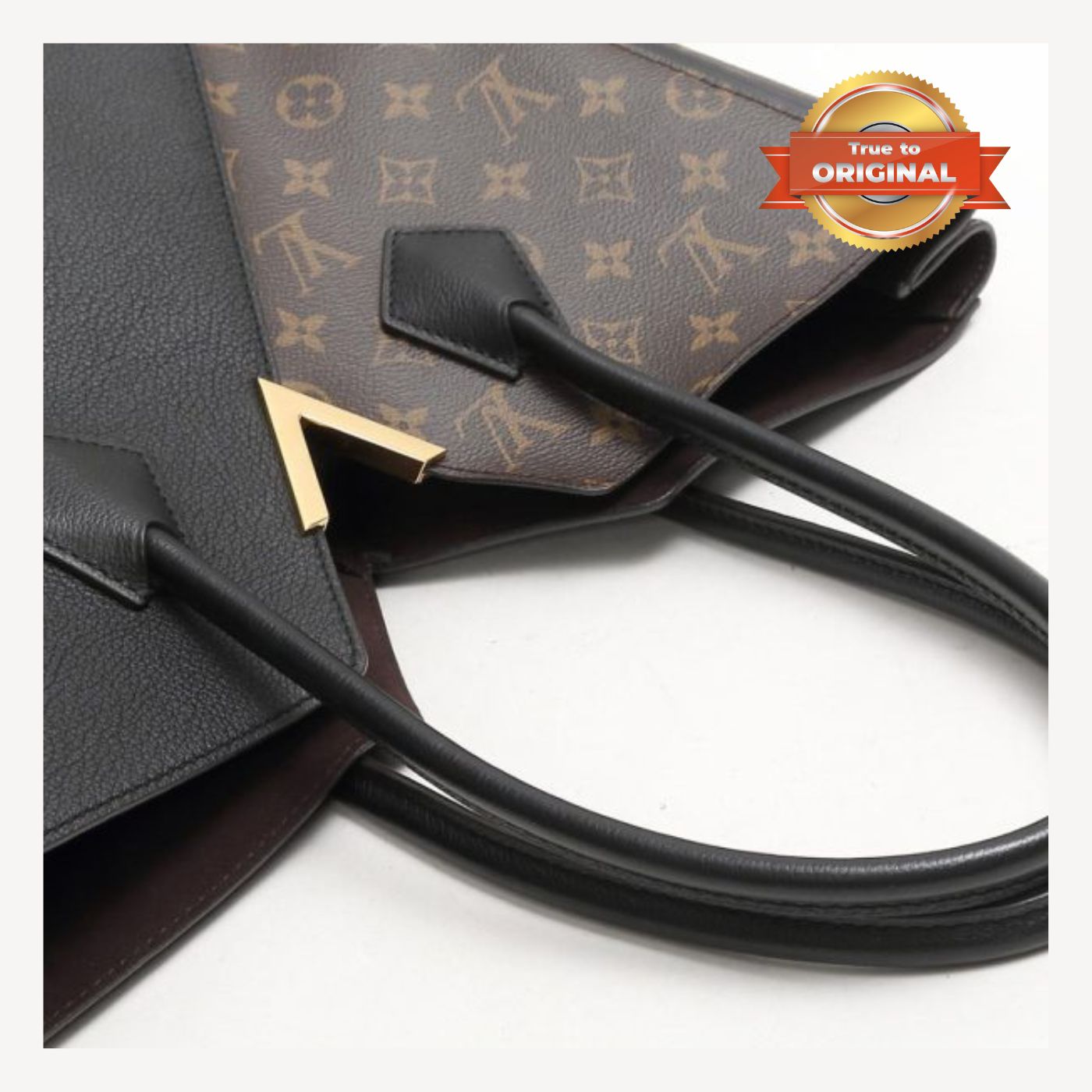 [True-to-ORIGINAL] Louis Vuitton Kimono Tote Bag Brown For Women 39cm